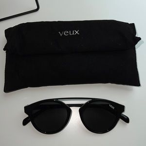 Veux Eyewear Black La Ruche Sunglasses